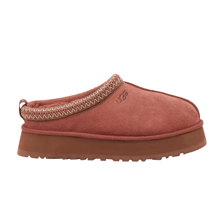 Шлепанцы UGG Wmns Tazz Slipper Red Jasper, красный