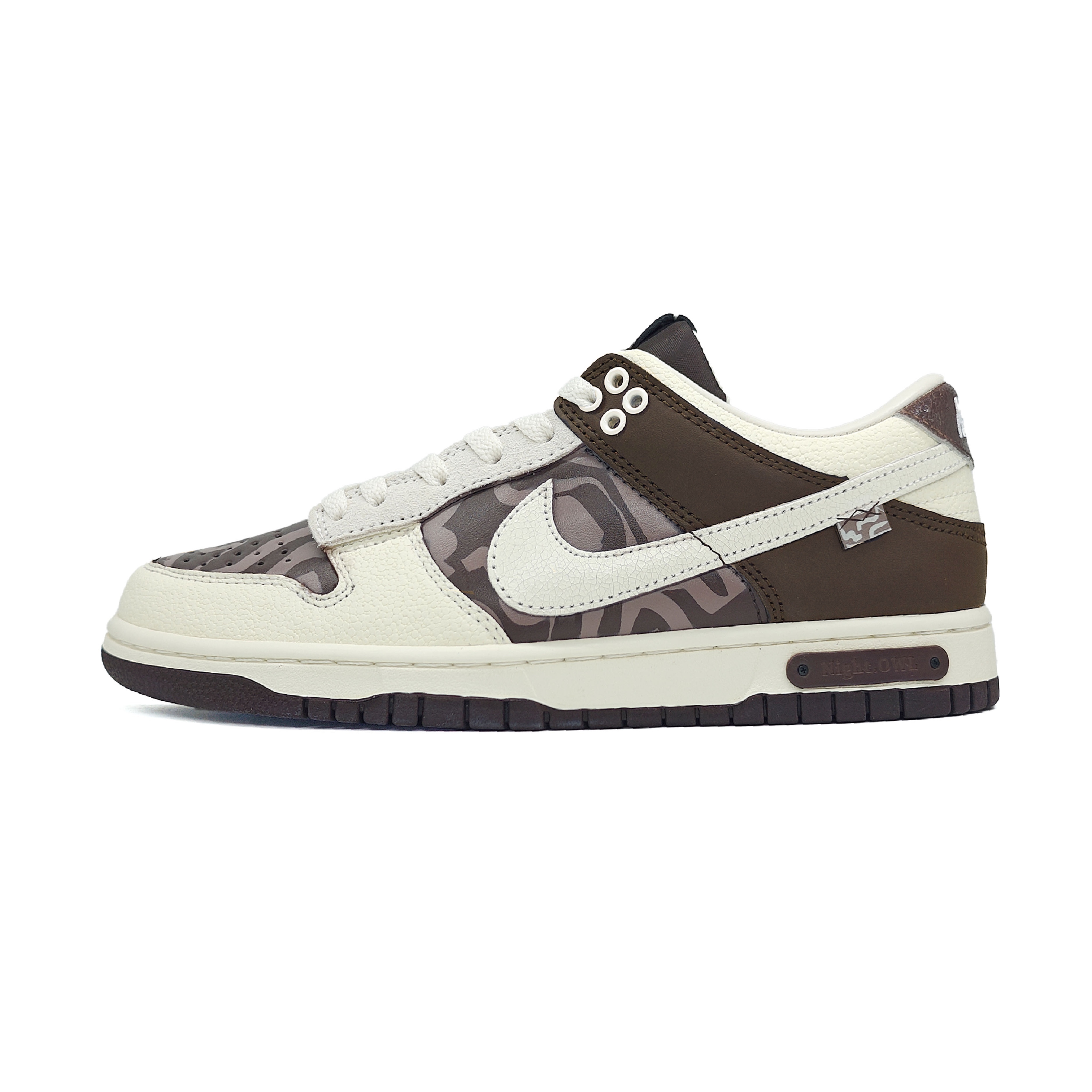 

Кроссовки для скейтбординга Dunk Low, износостойкие, мужские, кофейного цвета Nike, Coffee