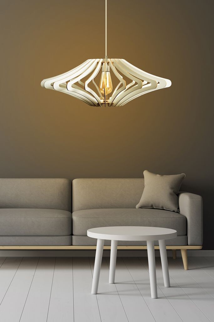 

Opviq, 169- 169FLH, белый, люстра, корпус МДФ