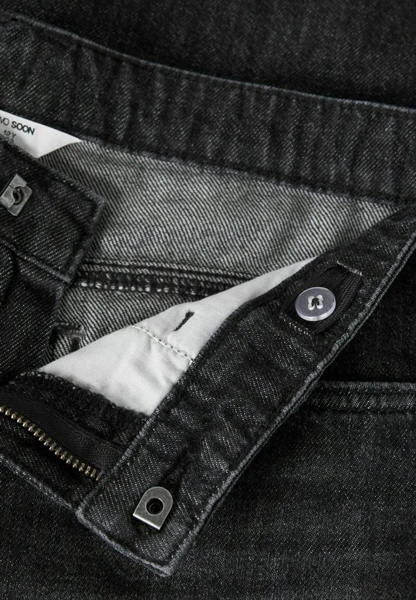 Широкие прямые джинсы Two Soon, Dark Grey Denim — фото 3