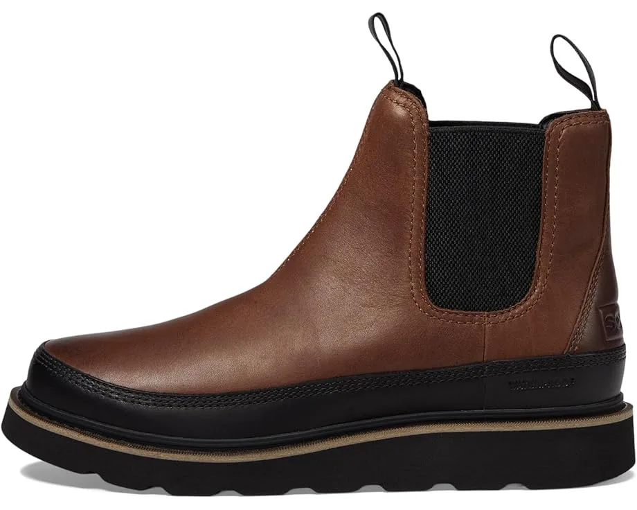 Ботинки SOREL Slabtown 62' Chelsea Waterproof, Tobacco/Black — фото 4