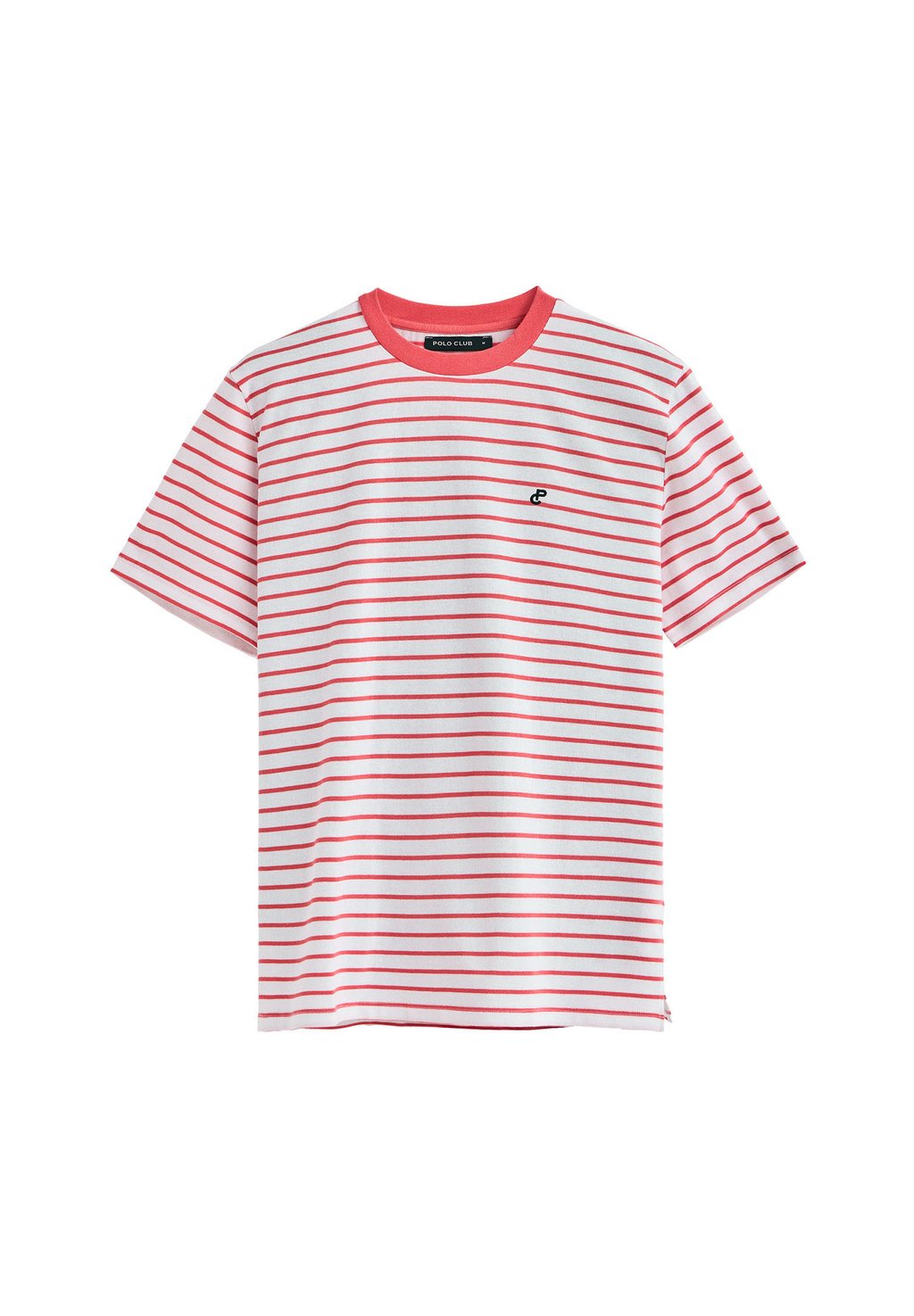 

Футболка с принтом STRIPES SHORT SLEEVE CREWNECK M SS RF UN KEANU Polo Club, светло-красный