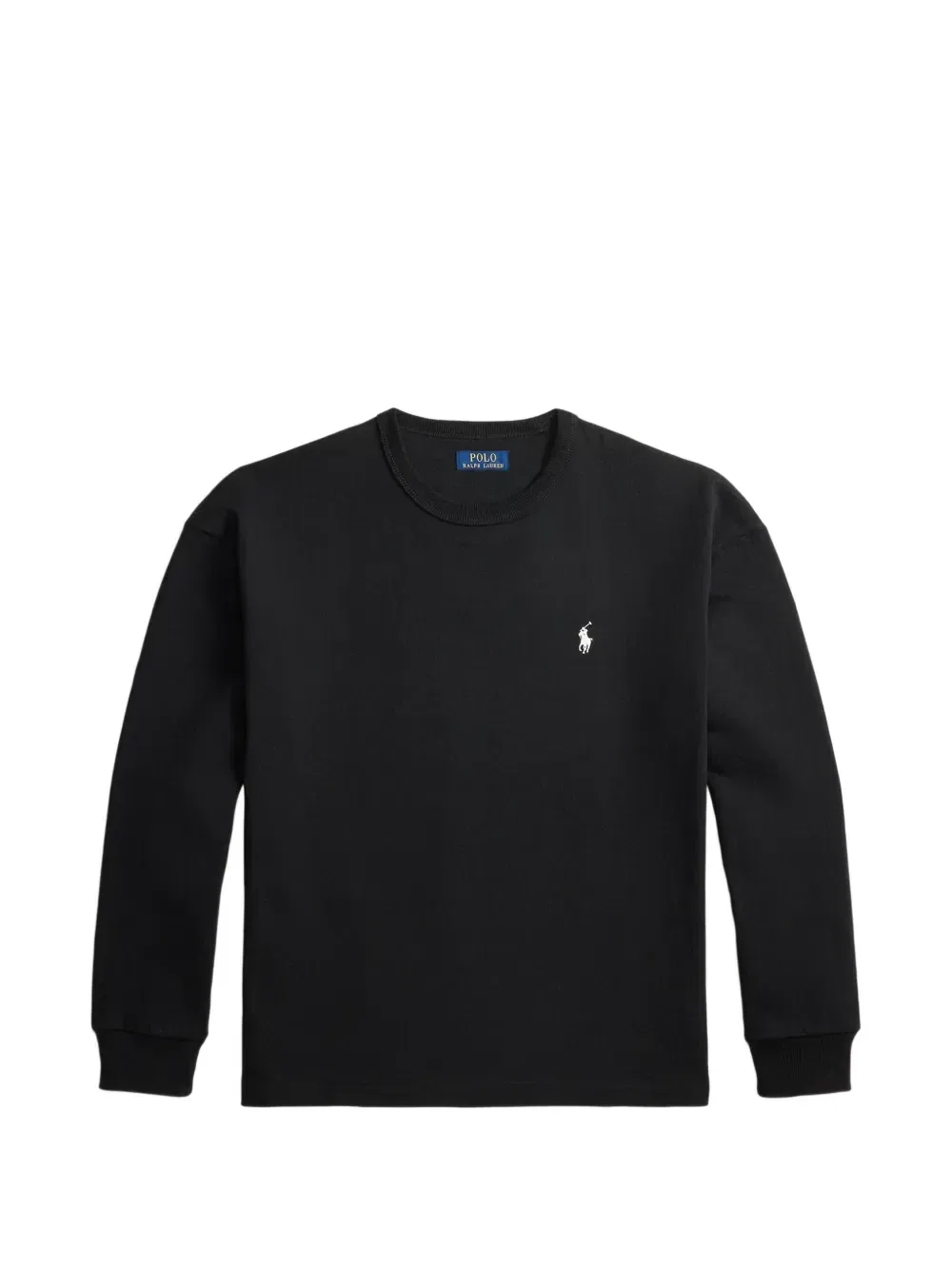 Толстовка с вышивкой POLO RALPH LAUREN, черный