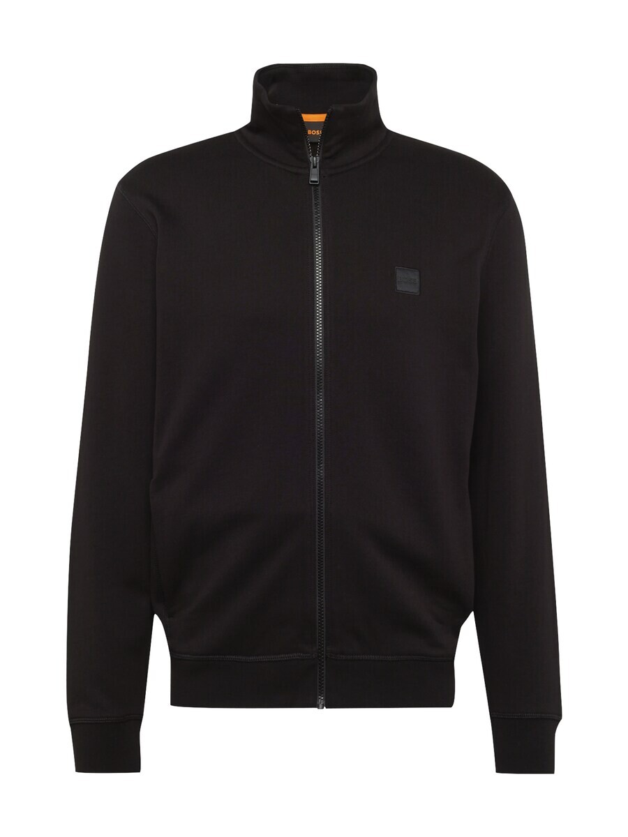

Куртка на молнии BOSS Zip-Up Hoodie Zestart, черный