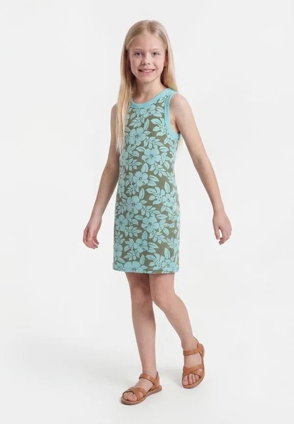 Знаковое платье дня дре Roxy, Green/Blue