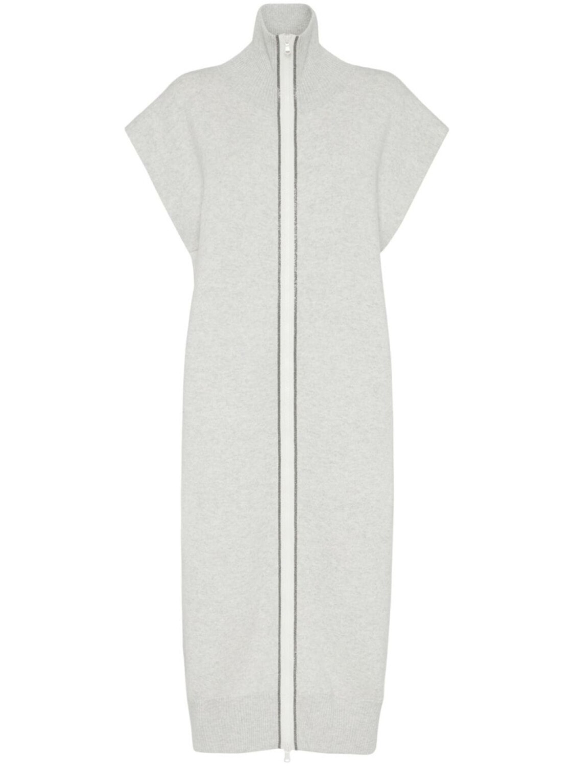 

Длинный жилет Brunello Cucinelli, белый