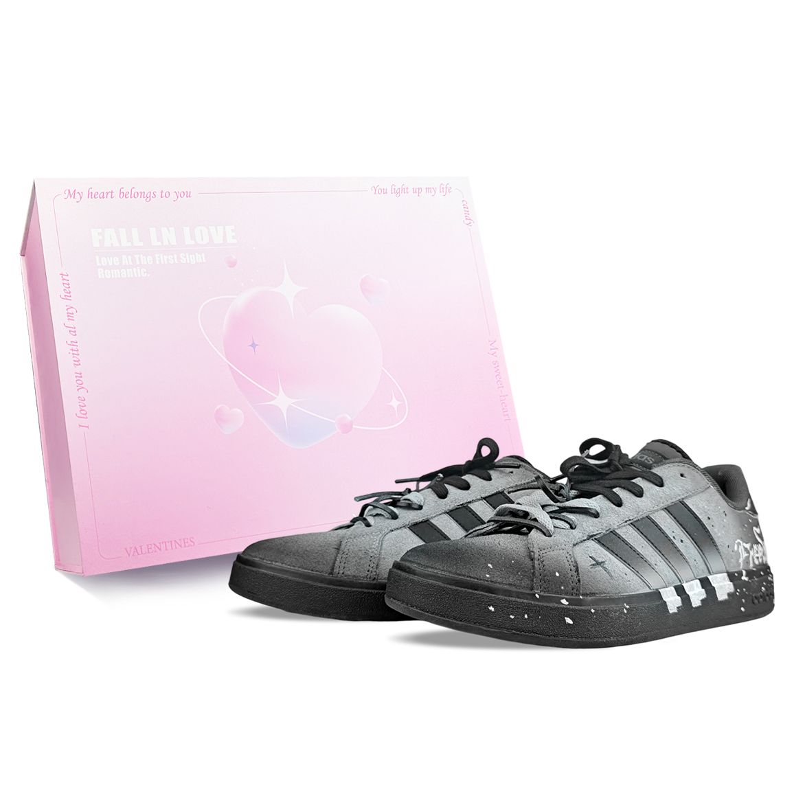 

Adidas Гранд Корт Бейс 00s Лоу-топ Скейтборд обувь Унисекс Серый - Серый, цвет Gray