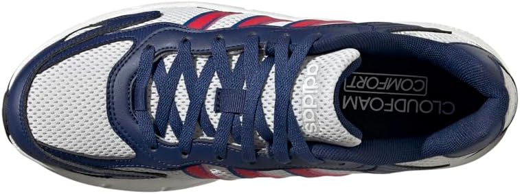 Мужские кроссовки adidas Eclyptix 2000 на шнуровке - серые, повседневные — фото 4