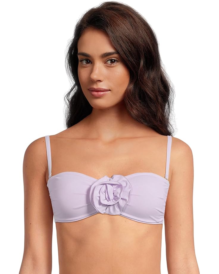 

Пляжный топ Lilly Pulitzer Harlan Bikini Top, цвет Water Hyacinth