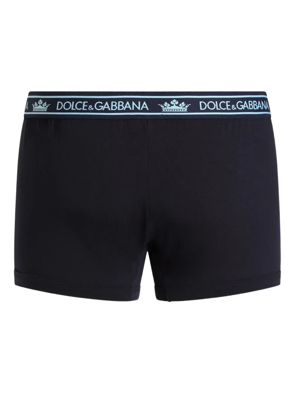 Комплект из трех боксеров с логотипом DOLCE & GABBANA, черный — фото 4