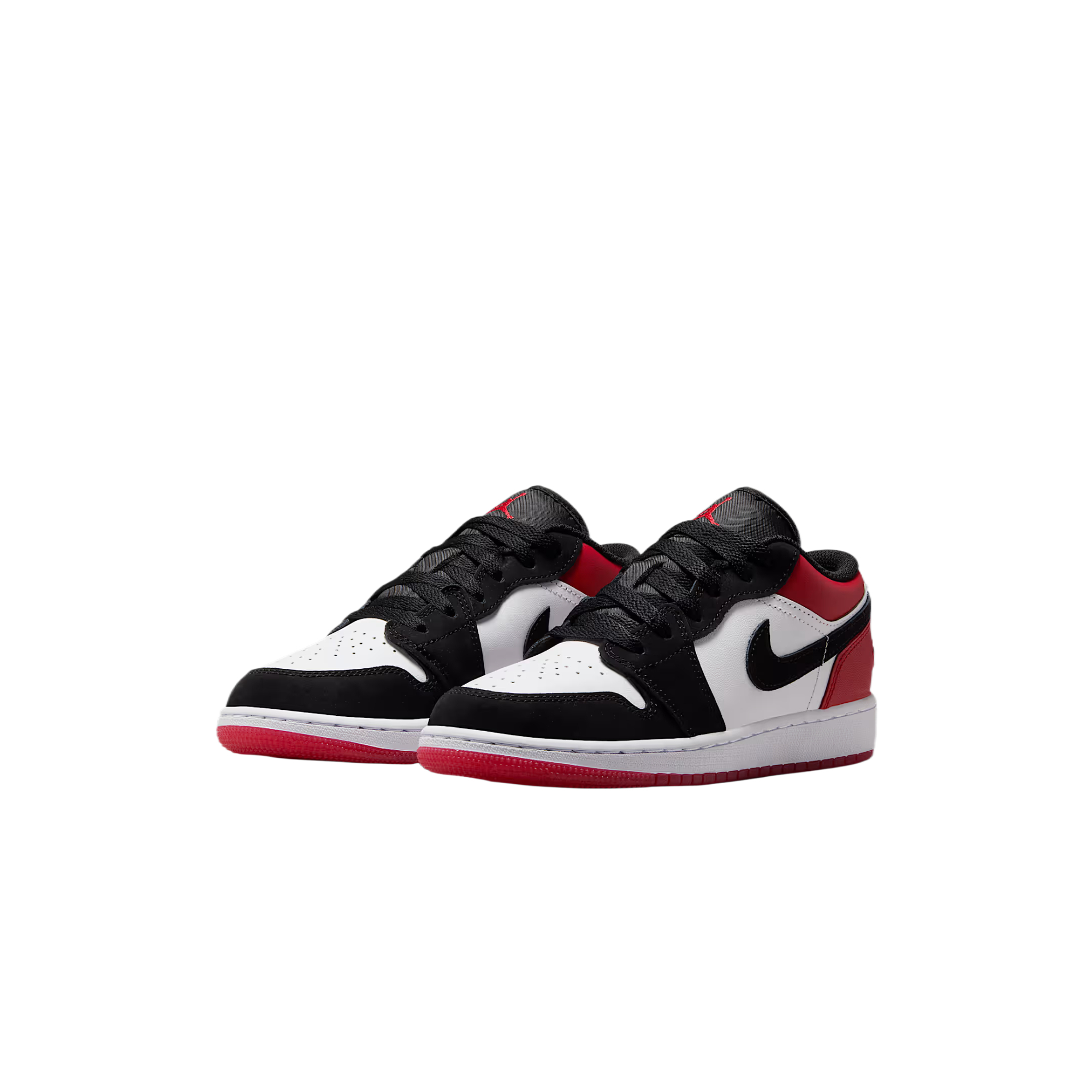 Air 1 Mid top детские тренировочные кроссовки для подростков Jordan, черный — фото 4