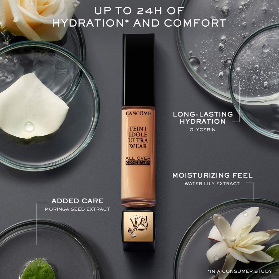 Консилер Teint Idole Ultra Wear с полным покрытием Lancôme, 0.43 /13, 90 Ivorie Neutral — фото 3