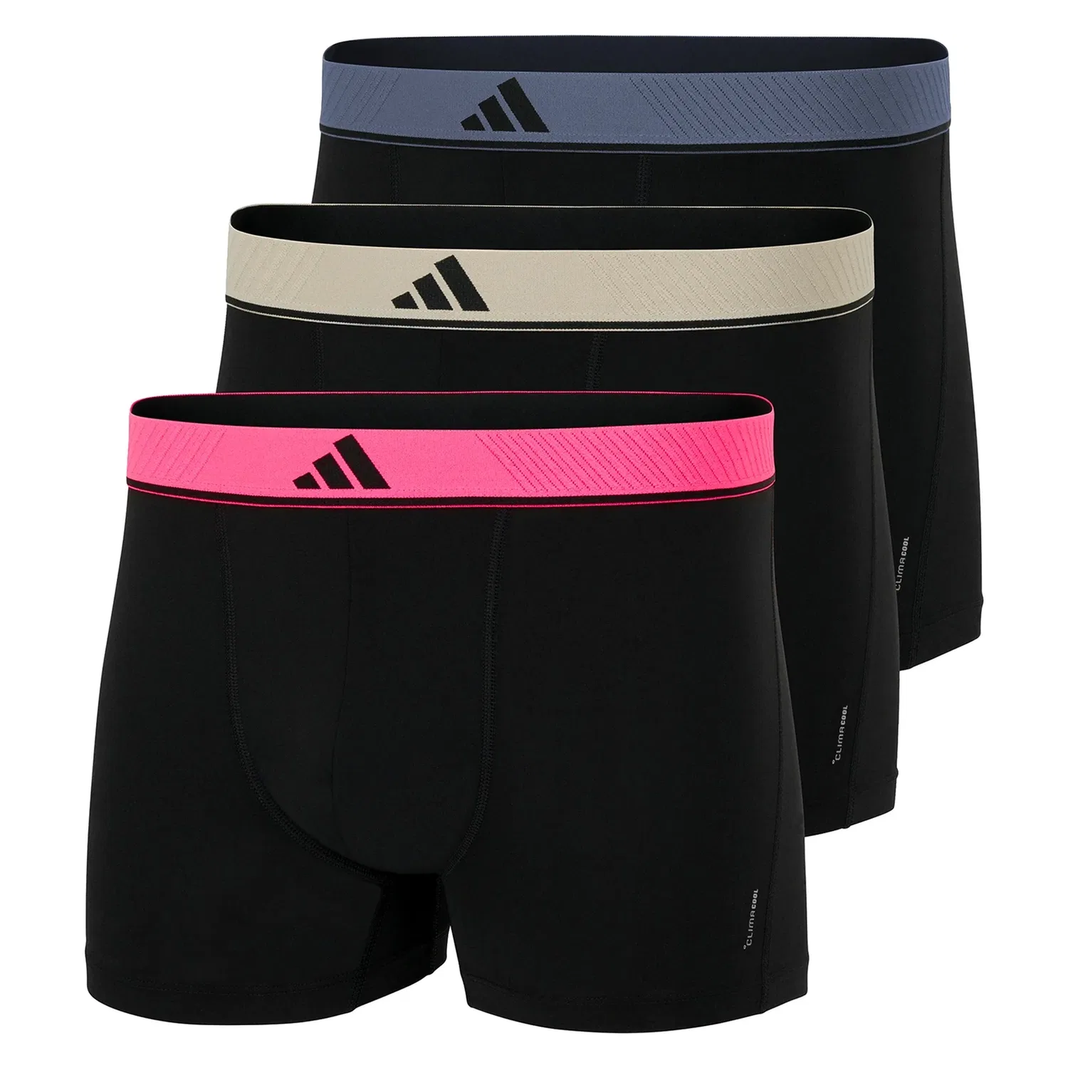 Боксеры из эластичного материала Adidas, черный