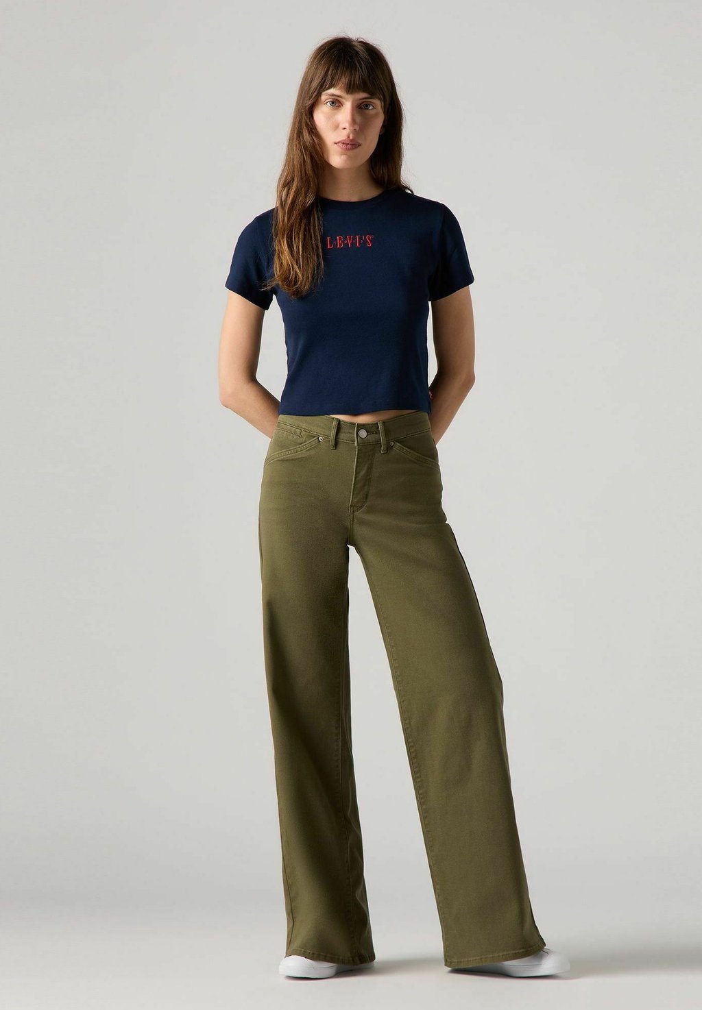 

Расклешенные джинсы WIDE LEG Levi's, зеленый