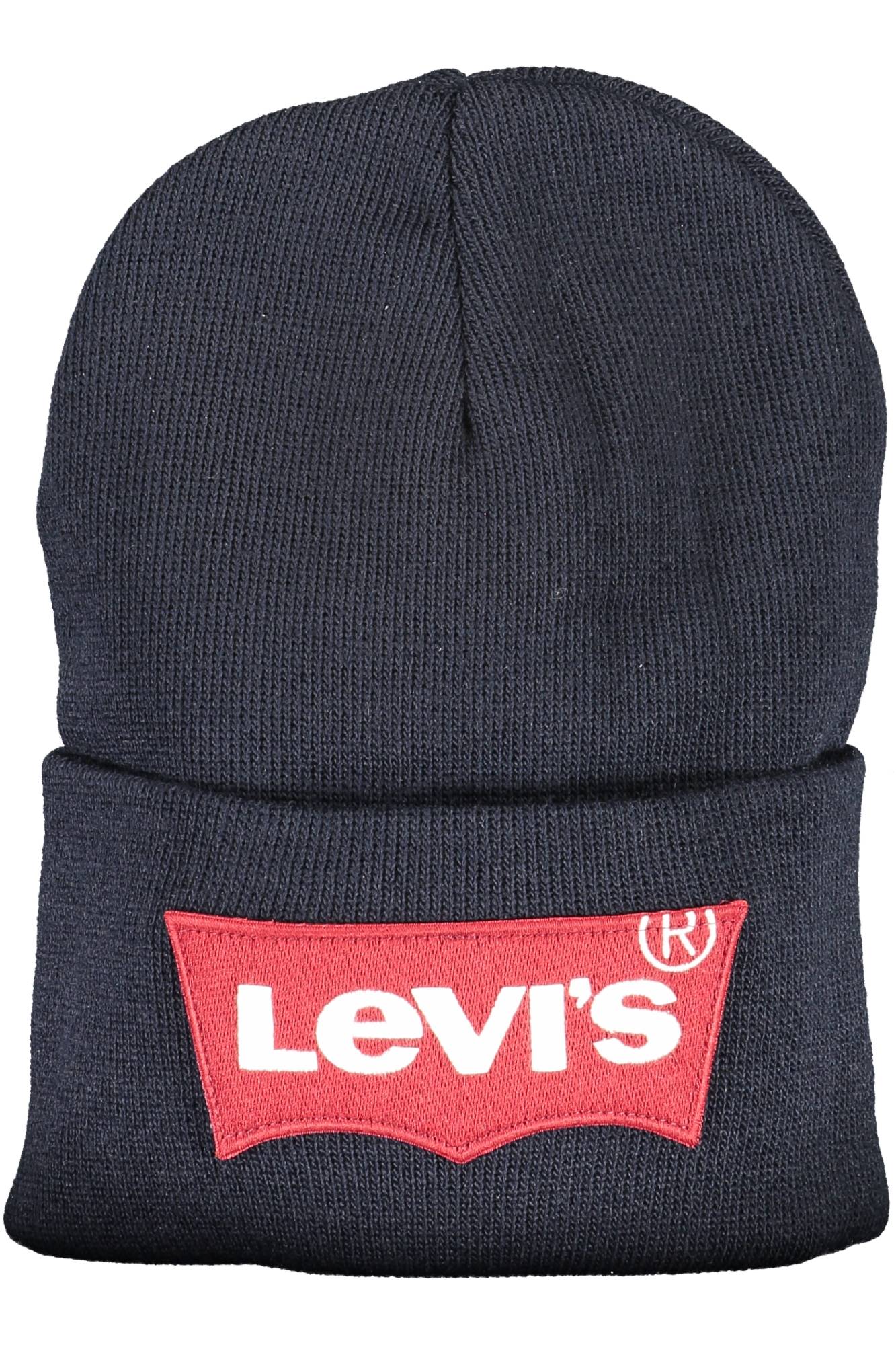 

Мужская шапка-бини Levi'S с контрастным логотипом, темно-синий