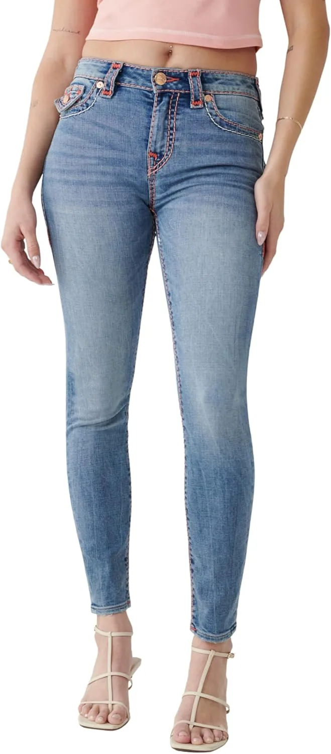 

True Religion женские джинсы Halle Mr Flap Super T