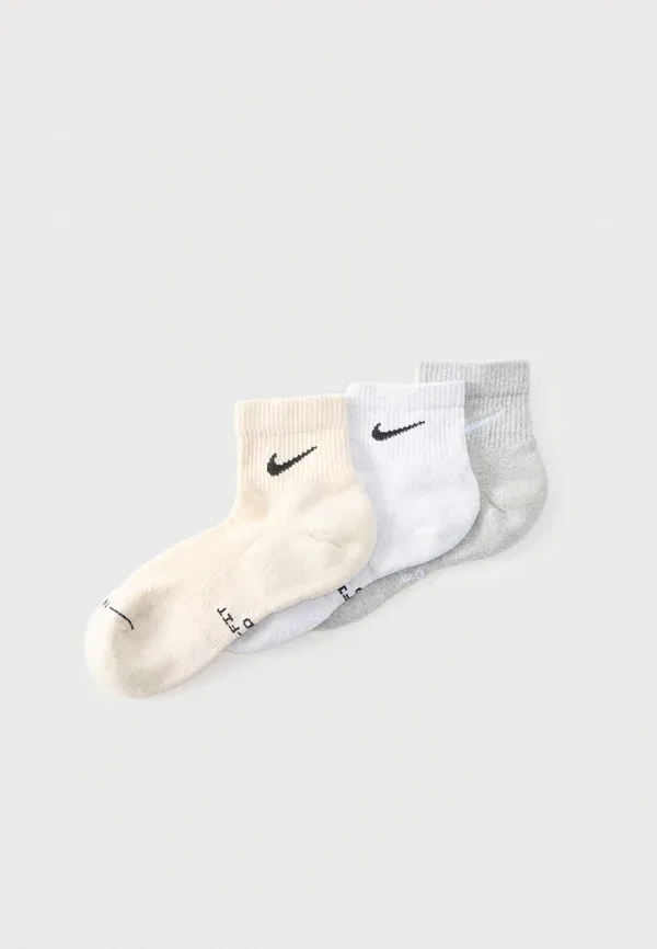Набор из 3 пар спортивных носков Nike Performance, белый/бежевый/мультиколор