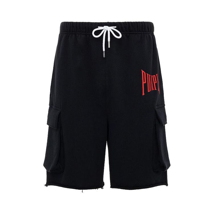 

Спортивные шорты PURPLE BRAND Heavyweight Cargo Sweatshorts, Black