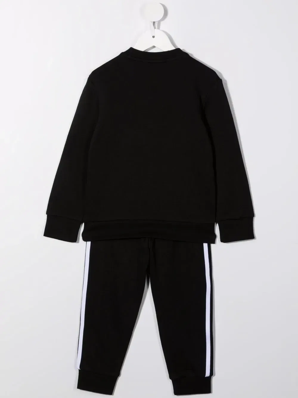Спортивный костюм с логотипом Adidas Kids, черный — фото 2