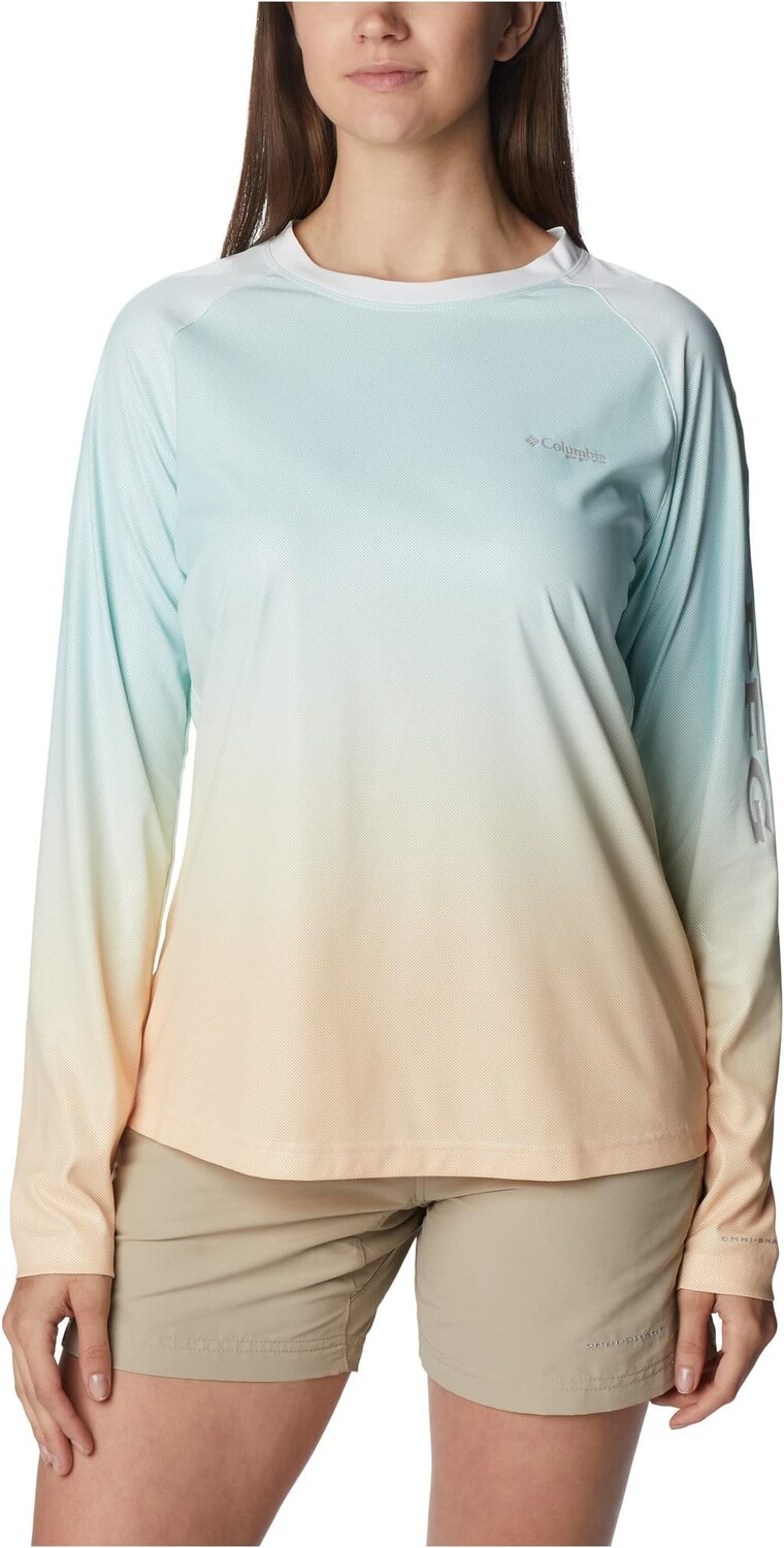 

Длинный рукав Tidal Deflector с принтом Columbia, цвет Cocoa Butter Gradient