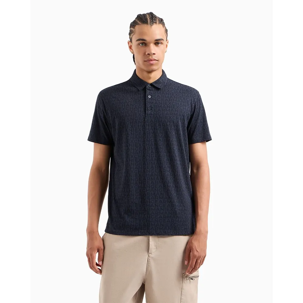

Поло Armani Exchange 6DZFFD-ZJH4Z, черный