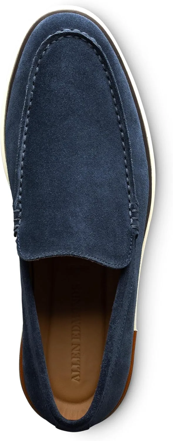 Мужские лоферы без шнурков Allen Edmonds Carson из замши, синий — фото 4