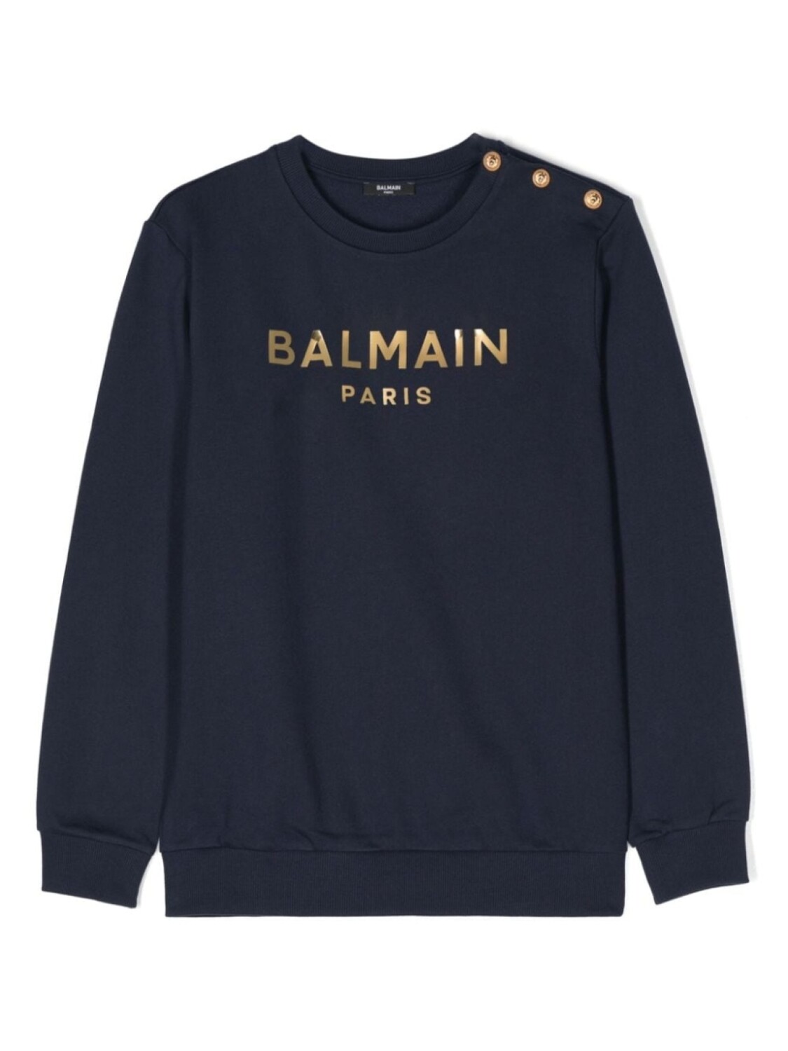

Balmain Kids толстовка с логотипом, синий