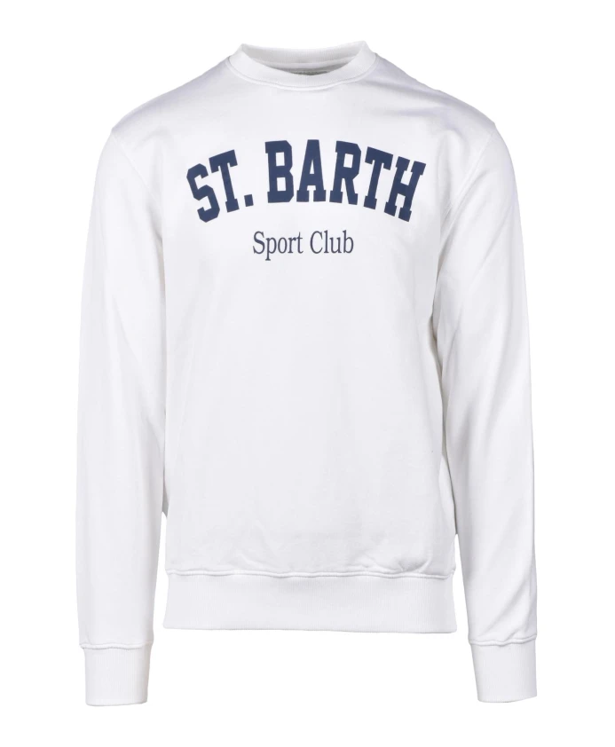 

Хлопковая толстовка - модель: felpa Mc2 Saint Barth, белый