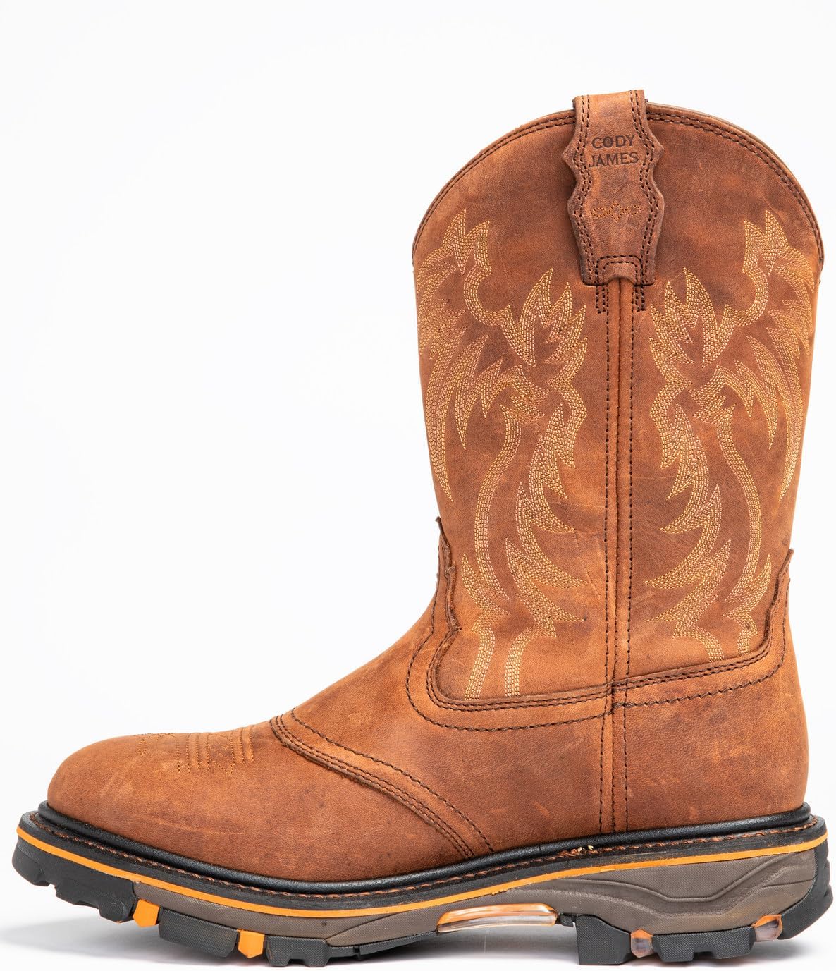 Мужские ботинки Cody James 11 Decimator Western с мягким носком - Drp-0-C, коричневый — фото 3