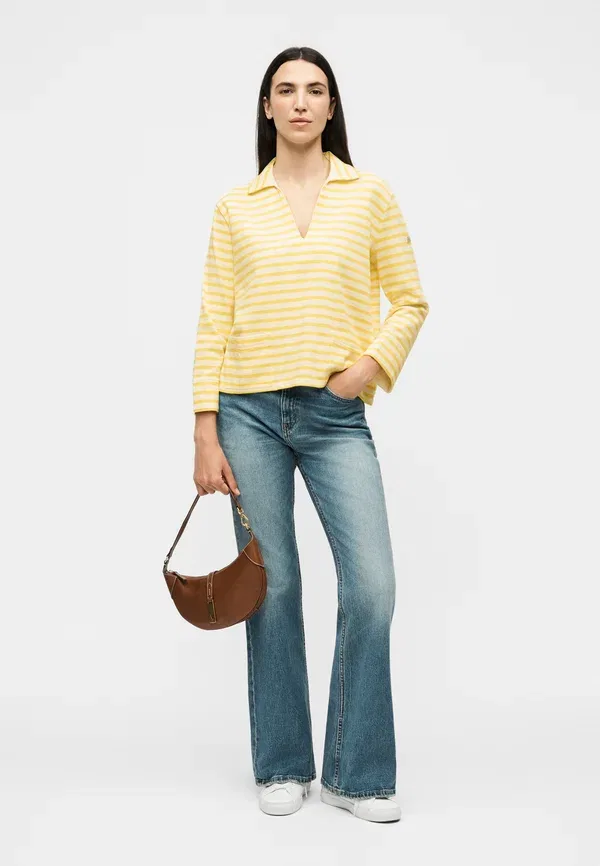 Свитшот Polo Ralph Lauren, солнечно-желтый/белый — фото 2