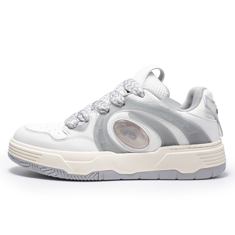 

Кроссовки ENRICO COVERI Skateboarding Shoes Unisex Low-top, белый/серый