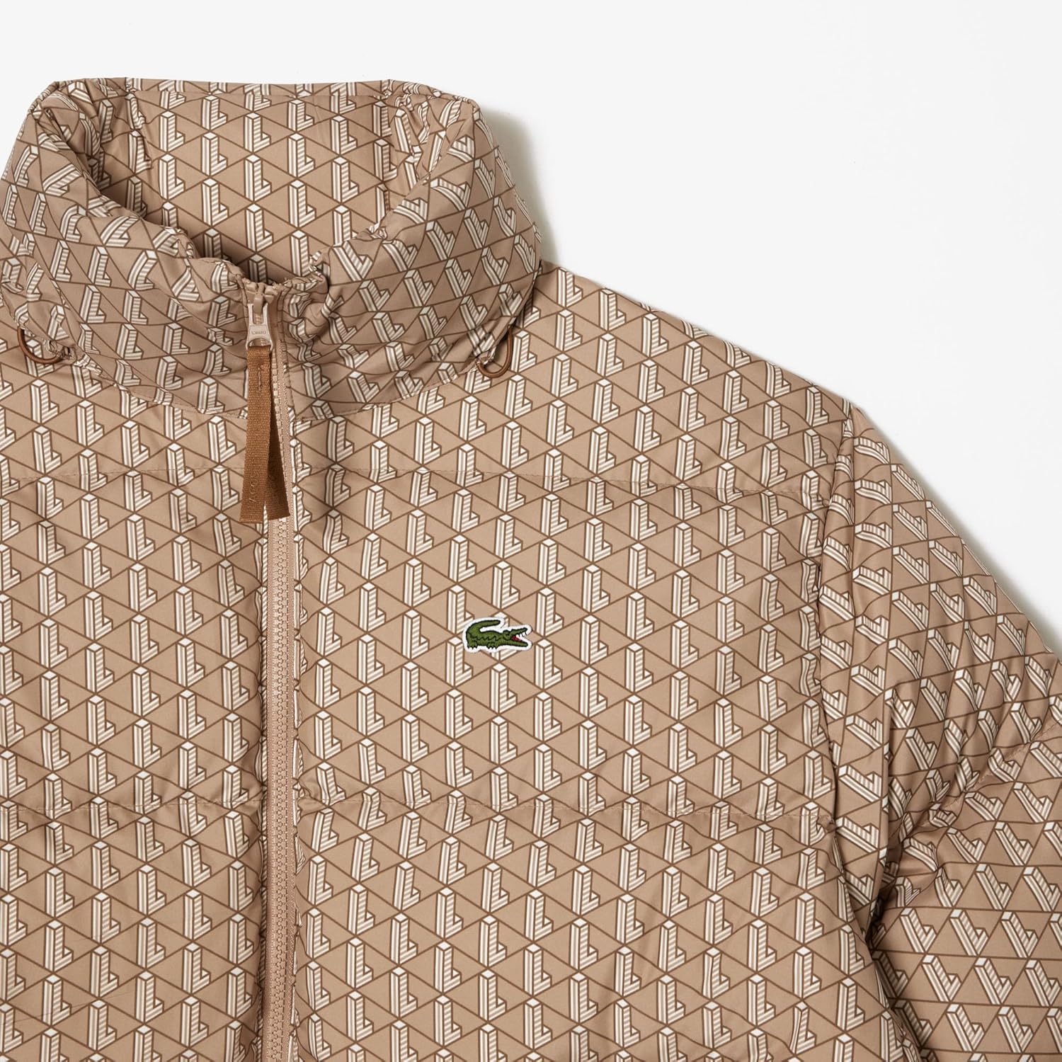 Ветровка-пуховик Lacoste Monogram для мужчин, Tbd — фото 2