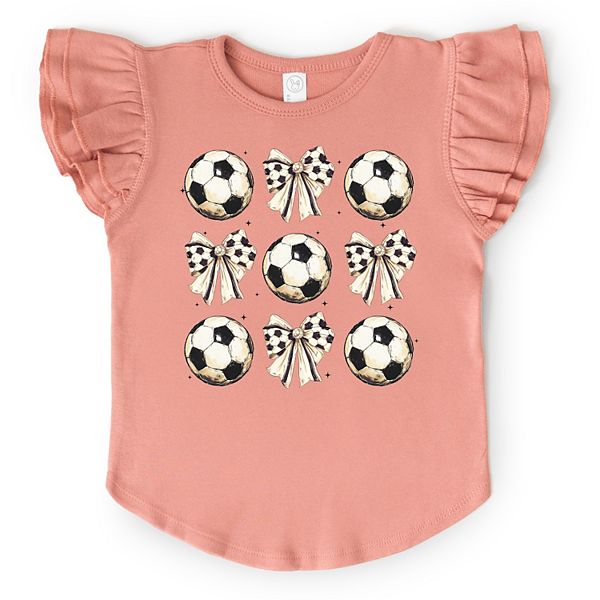 

Футболка с рукавами-фонариками и бантами The Juniper Shop, Mauve