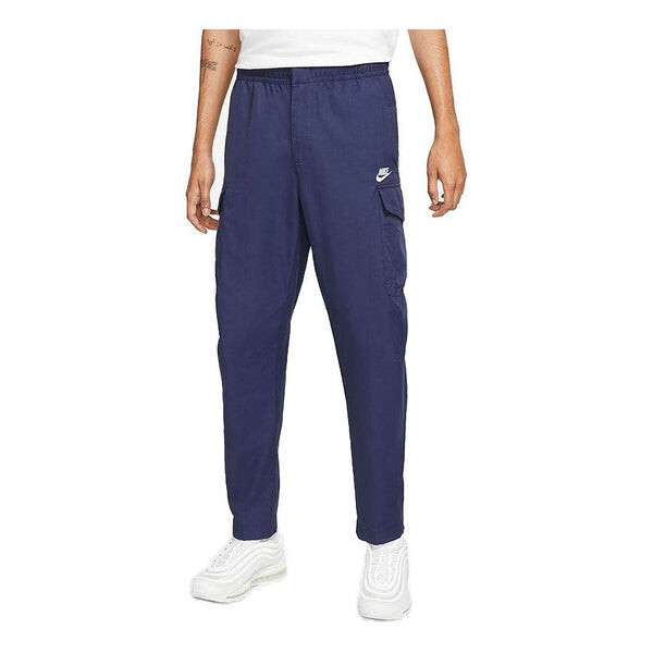 

Брюки men's sportswear utility casual sports woven unlined long pants/trousers navy blue Nike, мультиколор