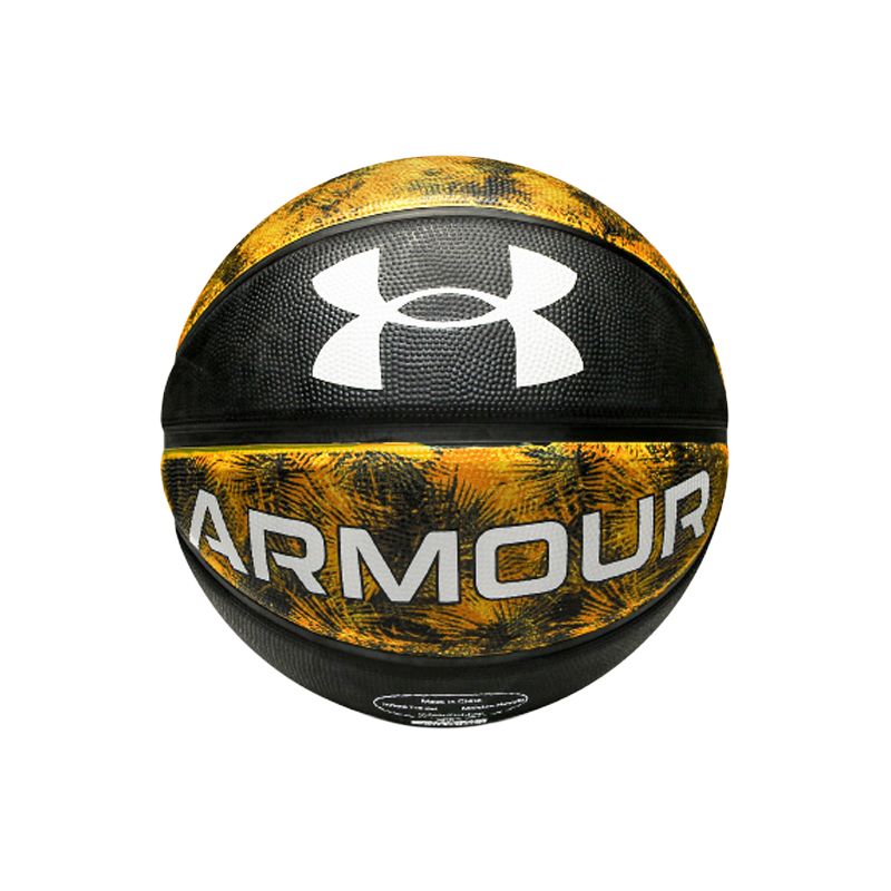 

Under Armour Резиновый баскетбольный мяч желто-черный размер 7 тренировочный соревновательный унисекс