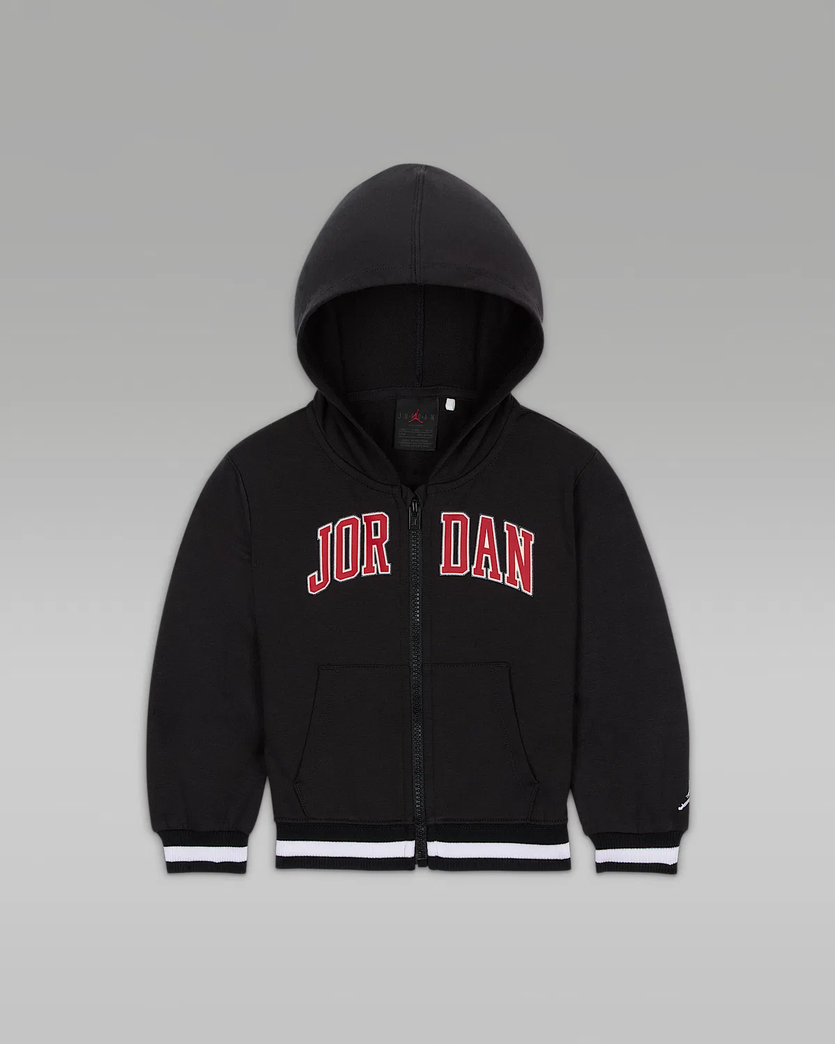 Детский (6-12M) 23 Jersey 2-Piece Full-Zip Hoodie Set Jordan, Black — фото 4