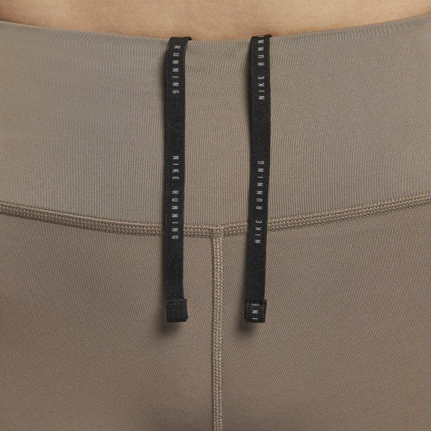 Леггинсы (WMNS) Nike Swift High-Waisted 7/8 Running Leggings with Pockets 'Mink Brown', коричневый — фото 4