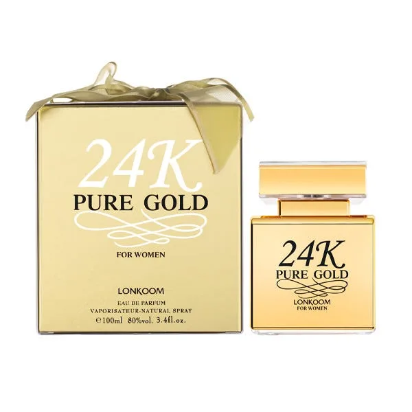 Туалетная вода для женщин LONKOOM 24K Gold 100 мл — фото 2