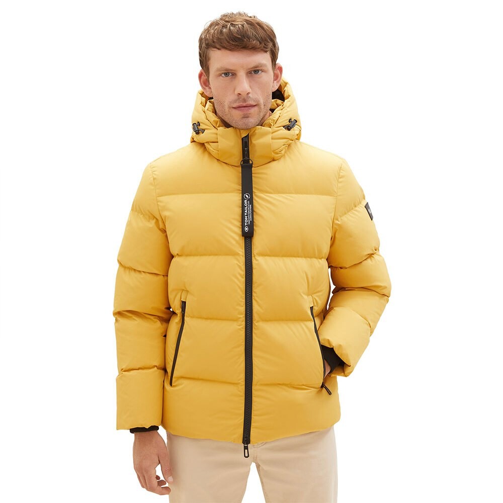 

Пуховик Tom Tailor 1037350 Recycled Down, желтый