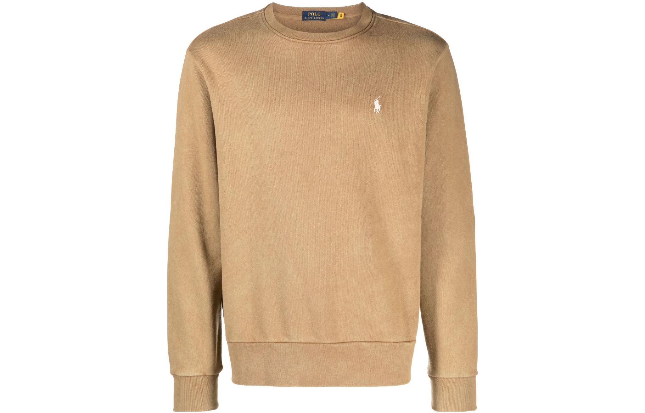 

Поло Пони Хлопковый Свитшот Polo Ralph Lauren, Хаки