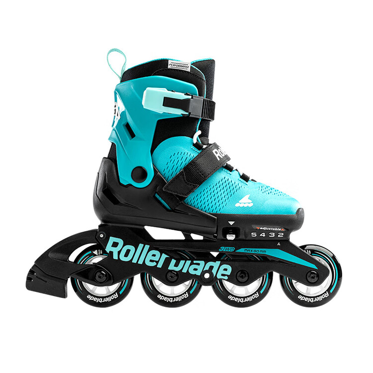 

RollerBlade Детские роликовые коньки, регулируемый размер, для мальчиков и девочек, цвет lake green/black, размер L (36.5-40.5 см)/(23-26 см)