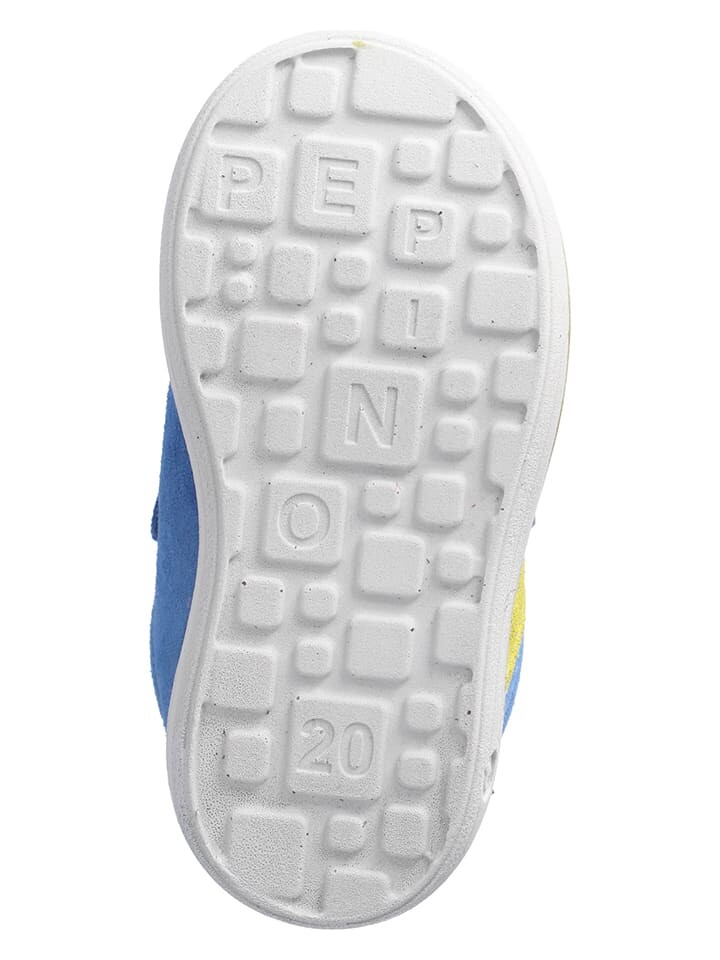 Кроссовки на шнуровке PEPINO Leder-Sneakers Jaccy, синий — фото 4
