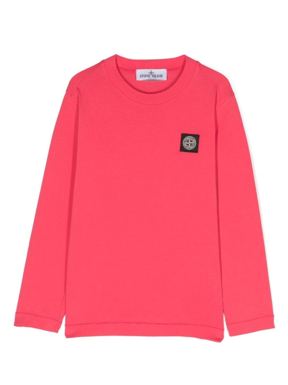 

Stone Island Junior толстовка с логотипом Compass, розовый