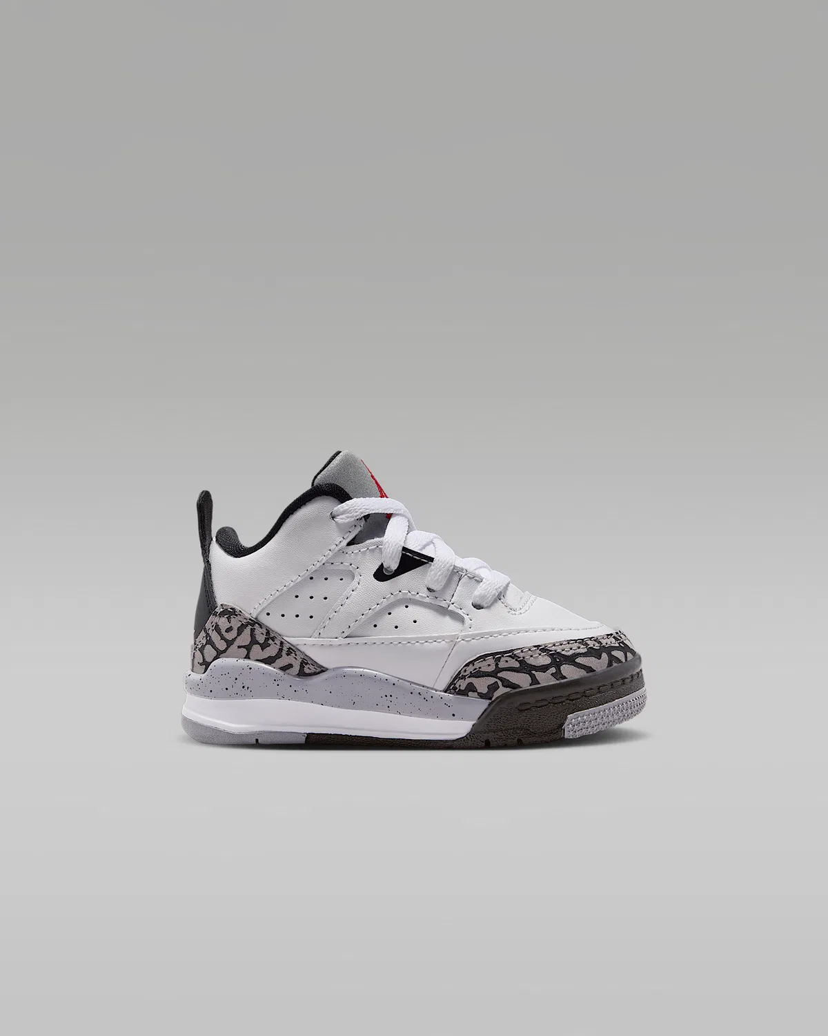 Кроссовки Jordan Son of Mars для малышей, White/Black/Cement Grey/Gym Red — фото 3