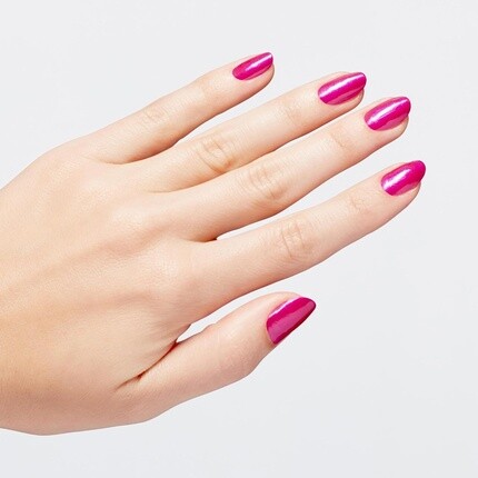 Лак для ногтей Infinite Shine Long-wear System 2nd Step Gel-Like Nail Varnish Werkin' Shine to Five 15 мл Pompeii Purple OPI — фото 3