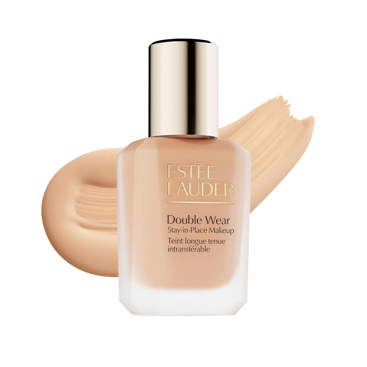 Тональный крем Estée Lauder Double Wear Stay-in-Place Foundation | Стойкий матовый тональный крем, 30 мл, 1W0 Warm Porcelain - Very light with warm peach undertones