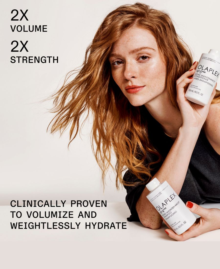 Кондиционер для ухода за волосами Fine Bond Maintenance Conditioner № 5, 8,5 унций Olaplex, No Color — фото 4