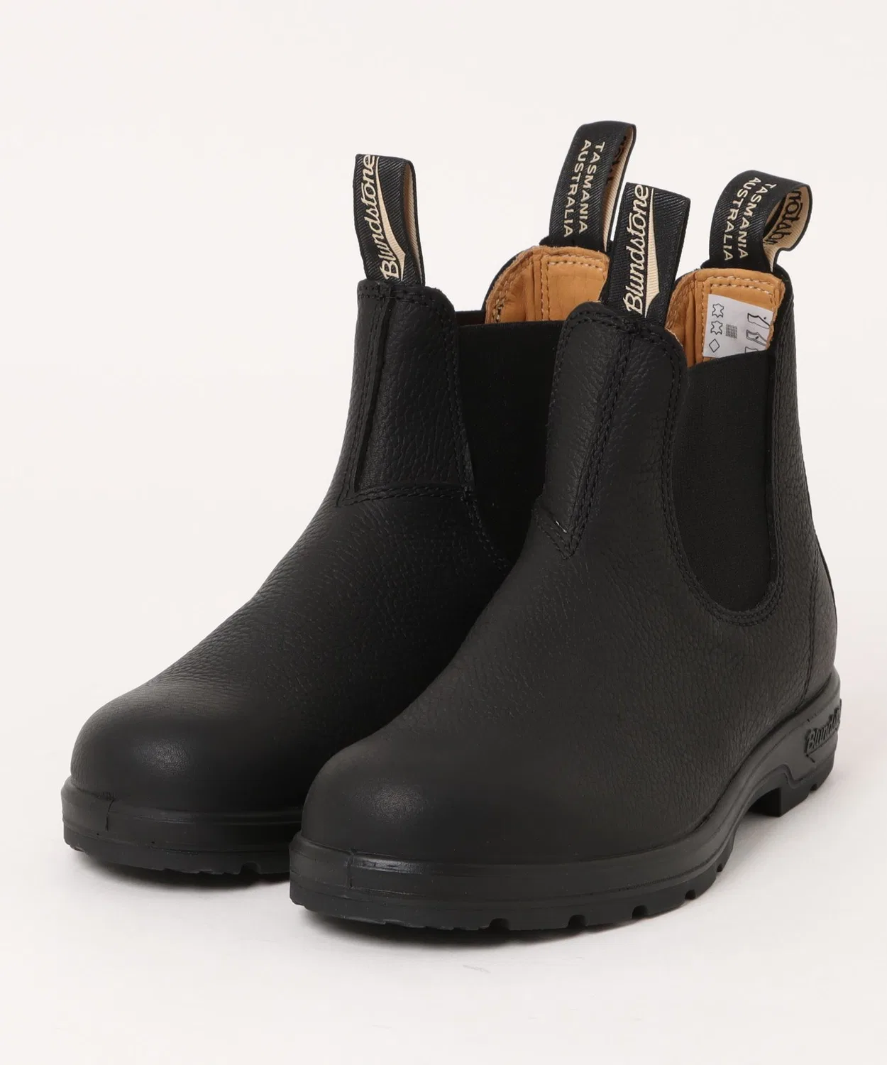 Ботинки кожаные Blundstone на шнуровке, чёрные