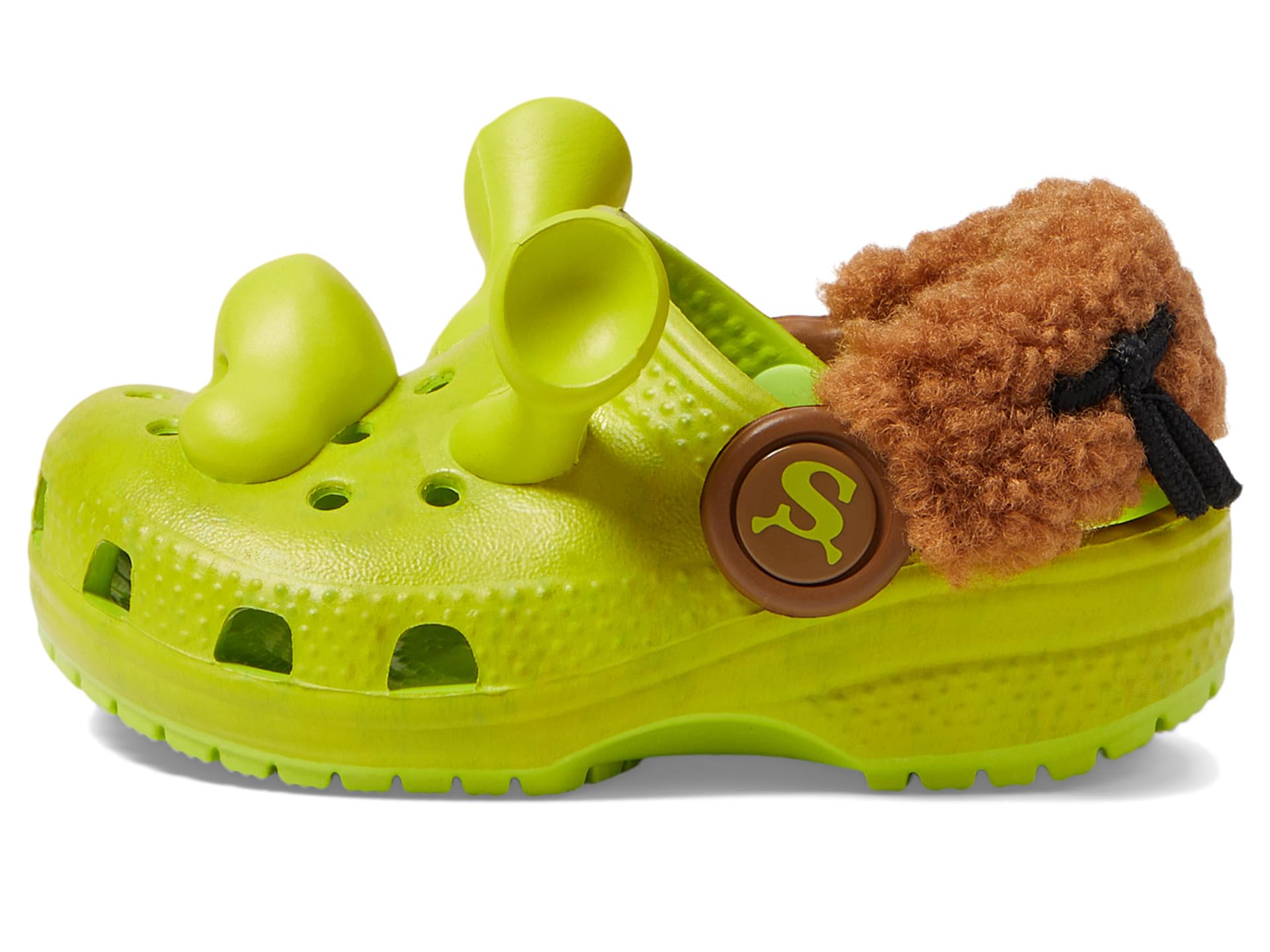 

Сабо детские Crocs Kids Shrek Classic Clog (Toddler), ярко-зеленый