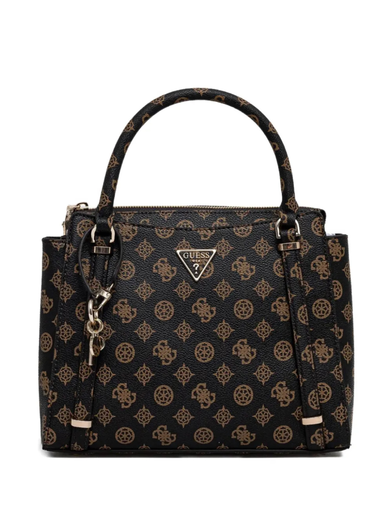 

Сумка-шоппер с монограммой Erica GUESS USA, черный